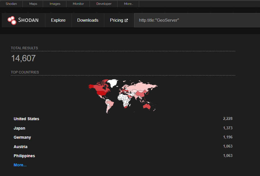 Shodan Search Results